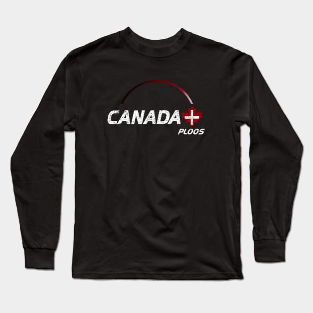 Canada Ploos (Worn) Long Sleeve T-Shirt by Roufxis